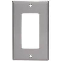 Task Lighting 1-Gang Grey Decora Style Wallplate